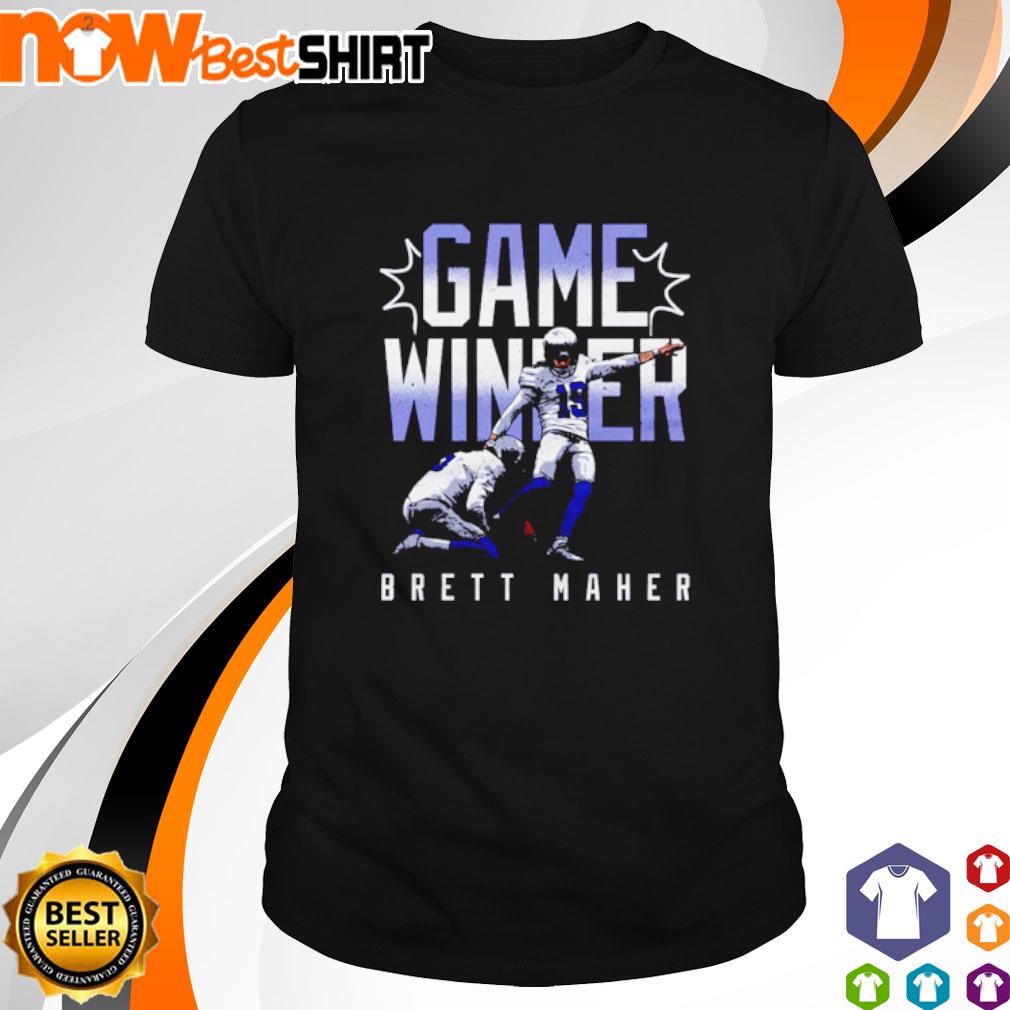 Game Winner Brett Maher Dallas Shirt, Hoodie, Sweatshirt And Tank Top