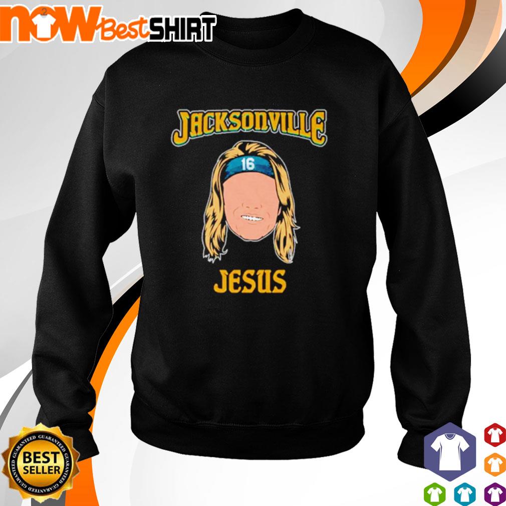 Jacksonville Jesus Trevor Lawrence 16 shirt, hoodie, sweatshirt and tank top