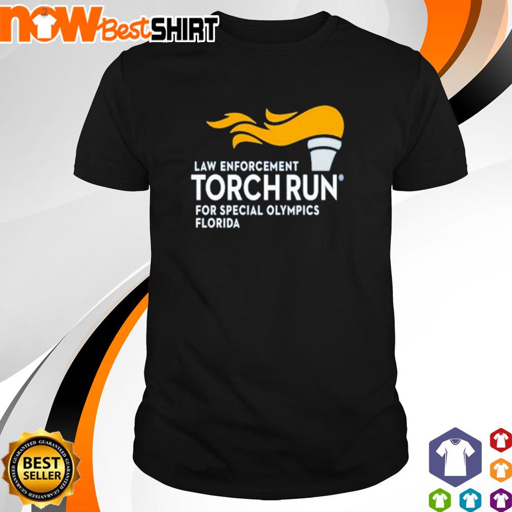 Law enforcement torch run for special Olympics Florida shirt