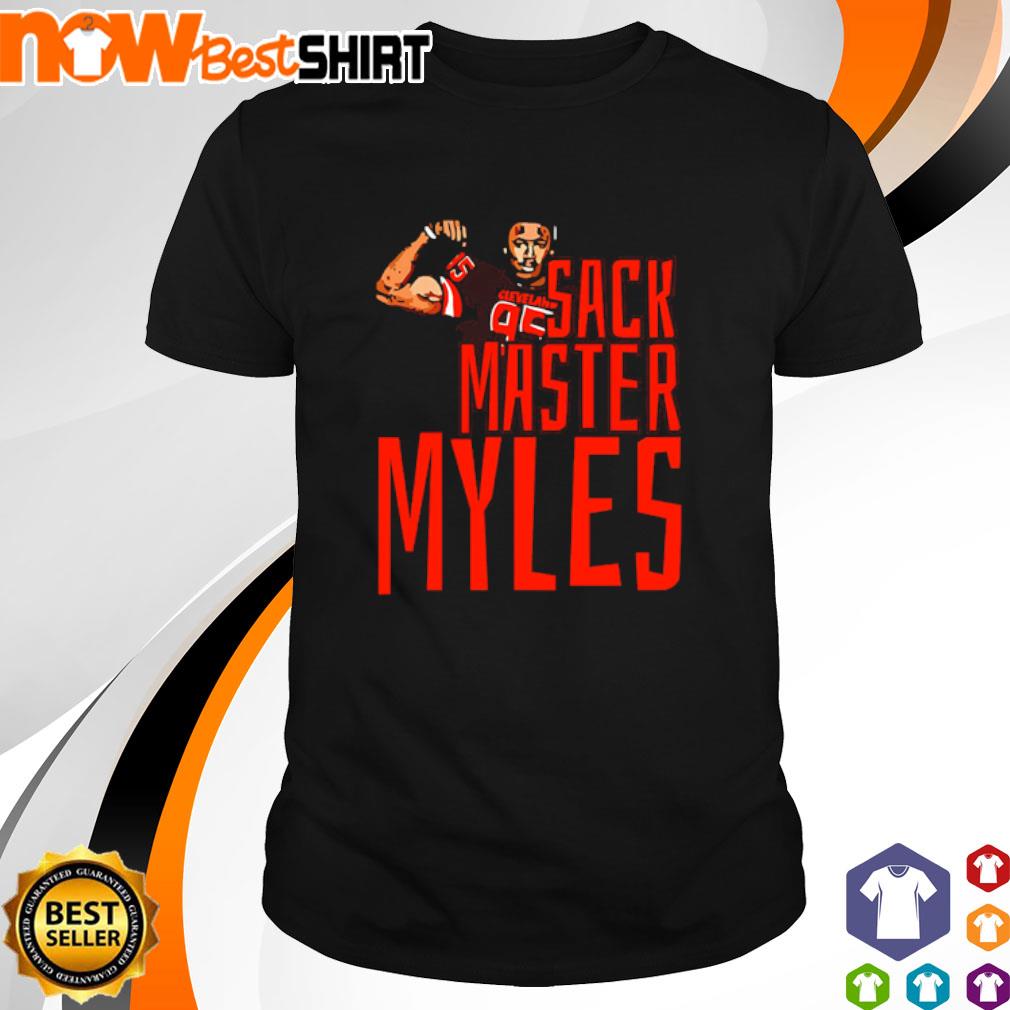 Myles Garrett Sack Master Myles Cleveland Browns Shirt, hoodie, sweater,  long sleeve and tank top