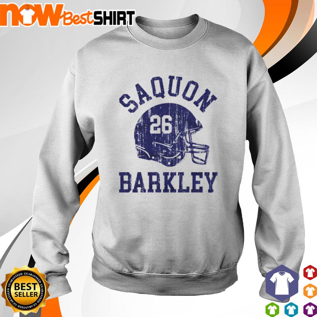 Saquon Barkley New York 26 helmet shirt, hoodie, sweatshirt and tank top