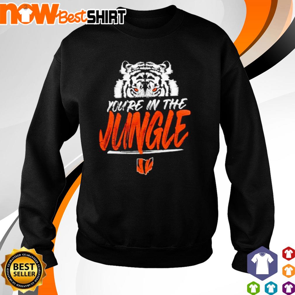 Cincinnati Bengals in the Jungle Tiger shirt, hoodie, sweatshirt and tank  top