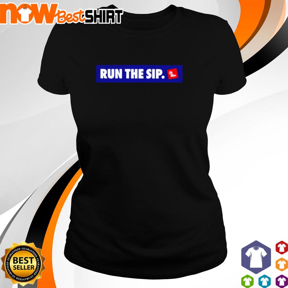 Run the sip Ole Miss s ladies-tee