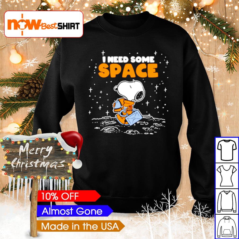 Snoopy I need some space shirt
