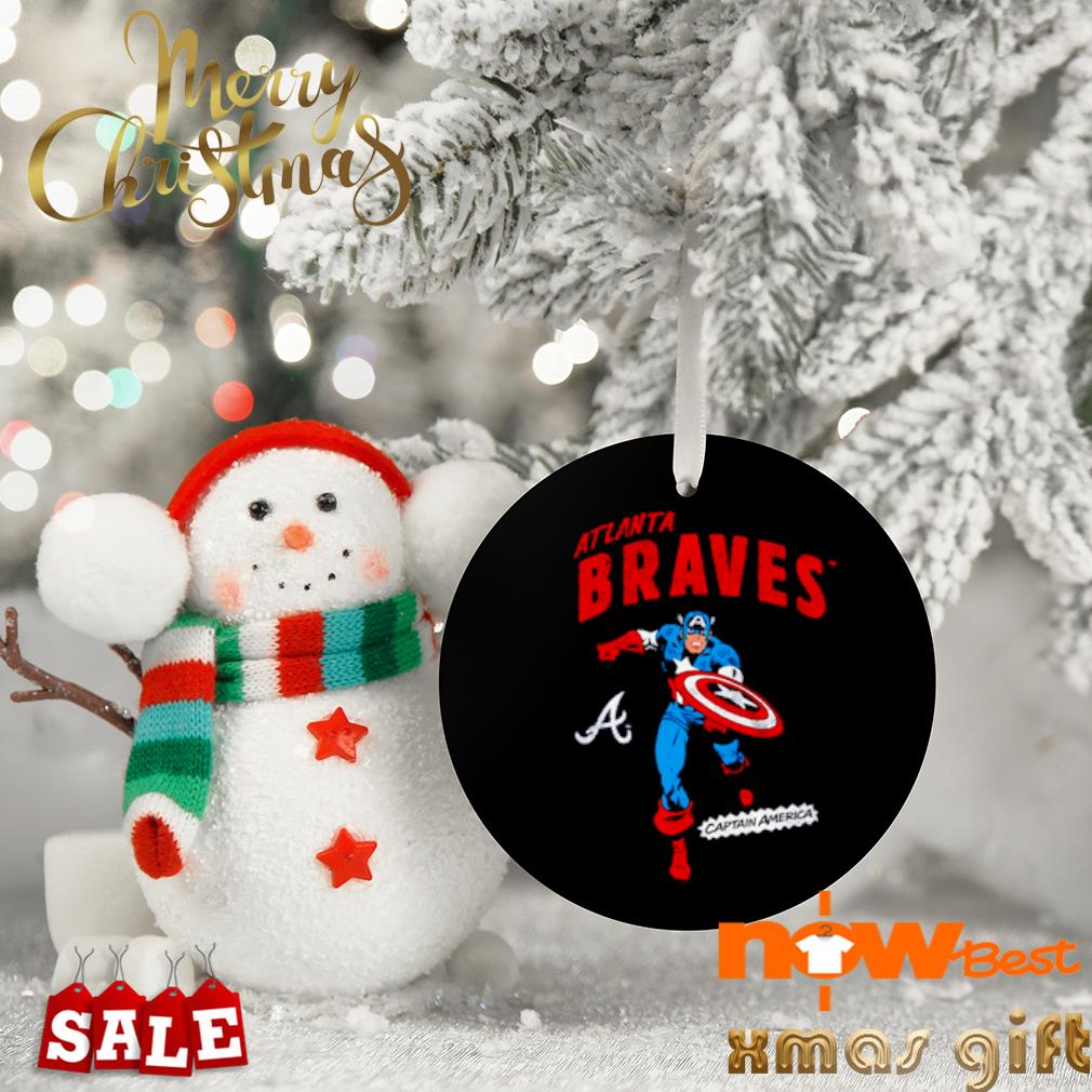 Atlanta Braves Christmas Ornament