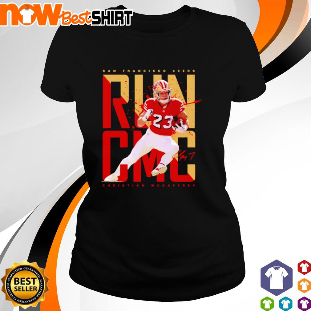 Christian McCaffrey San Francisco 49ers run CMC signature 2023 shirt,  hoodie, sweater, long sleeve and tank top