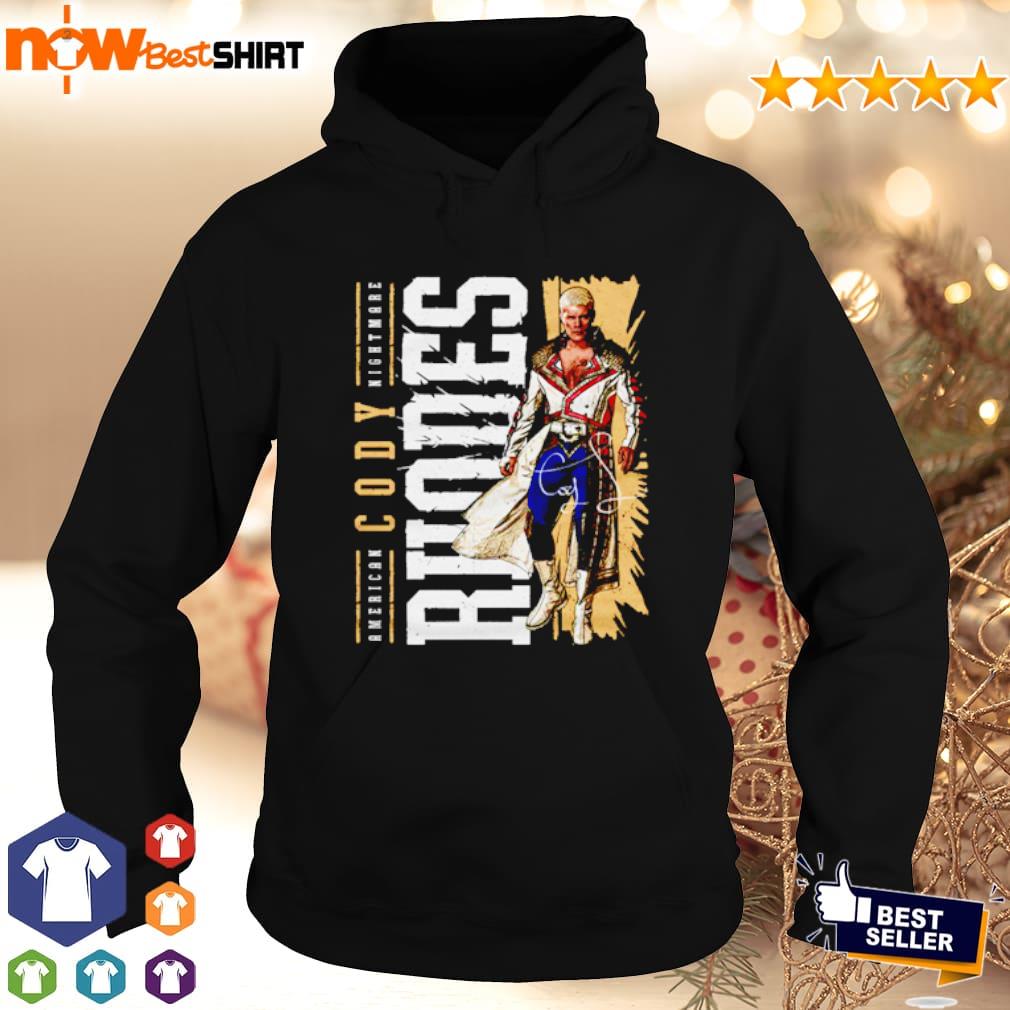 Cody Rhodes signature American nightmare shirt, hoodie, sweatshirt