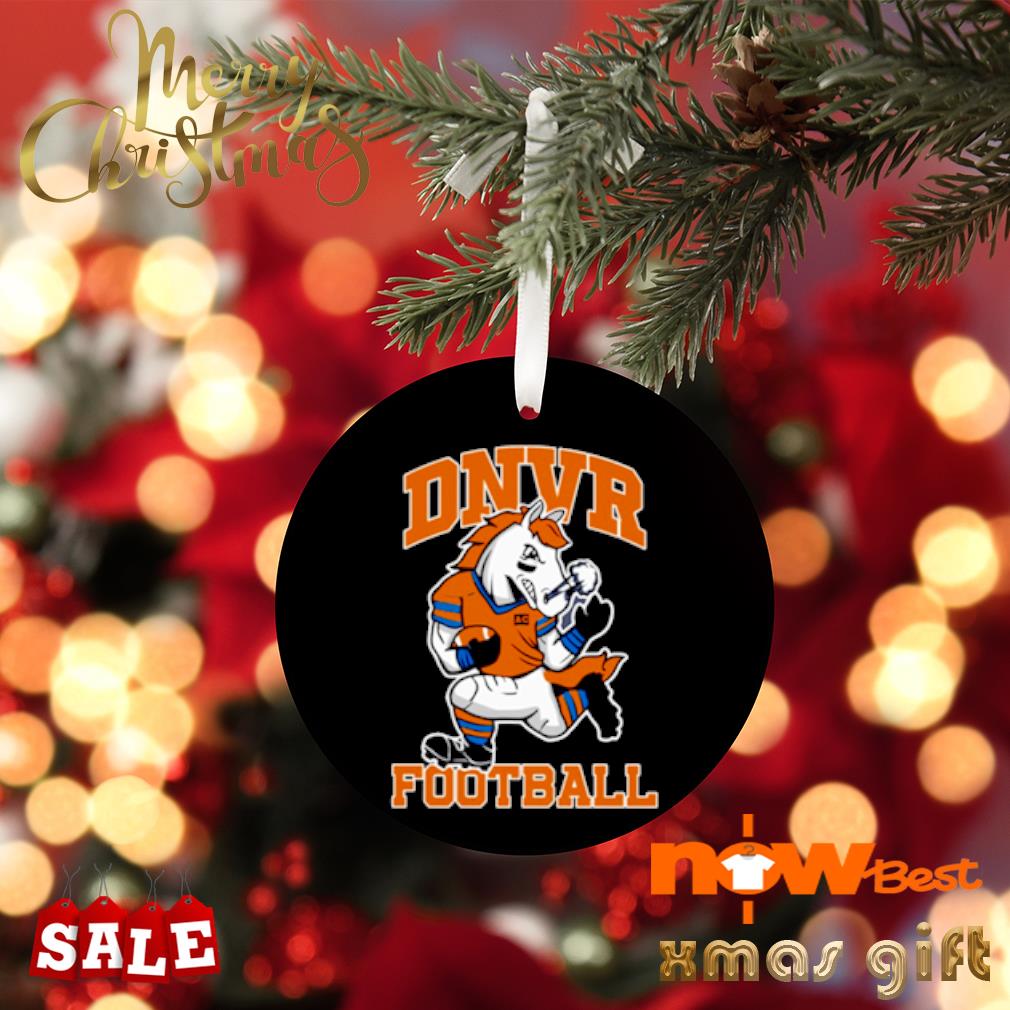 Denver Broncos Christmas Ornament 