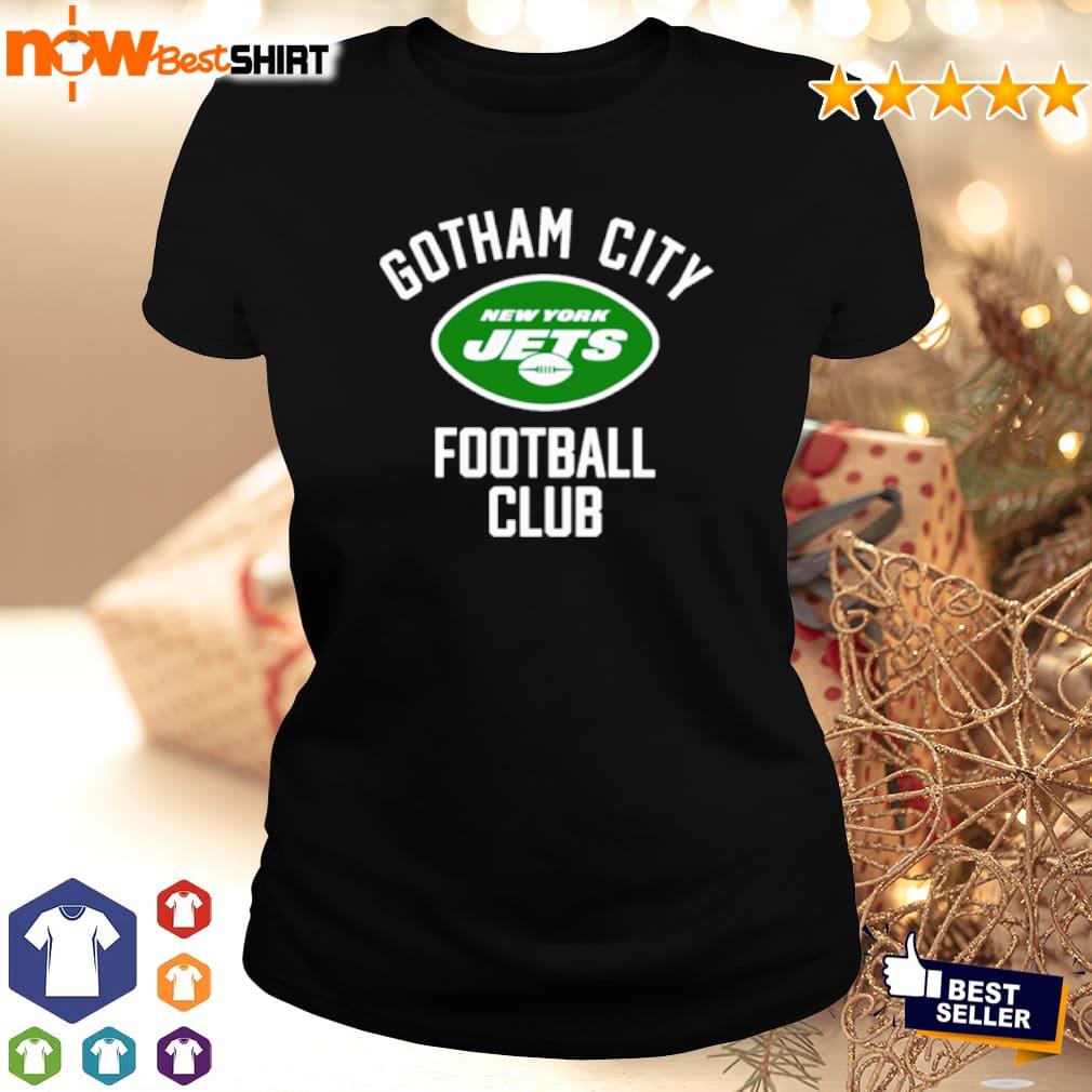 Gotham City Jets Hoodie Sweatshirt T Shirt Gotham City Football Club Shirts  Gotham City Ny Jets Hoodie New York Jets Gotham City Tshirt Dark Green