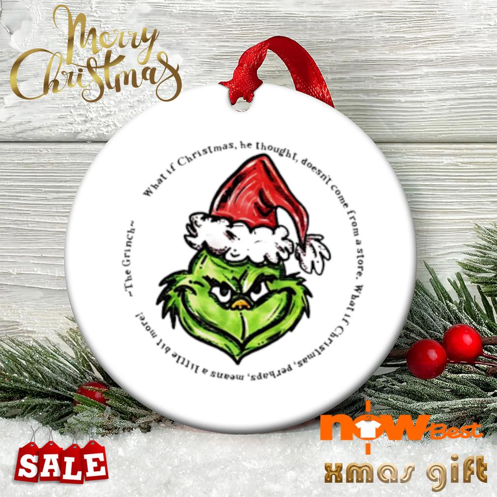 Atlanta Braves MLB Grinch Candy Cane Personalized Xmas Gifts