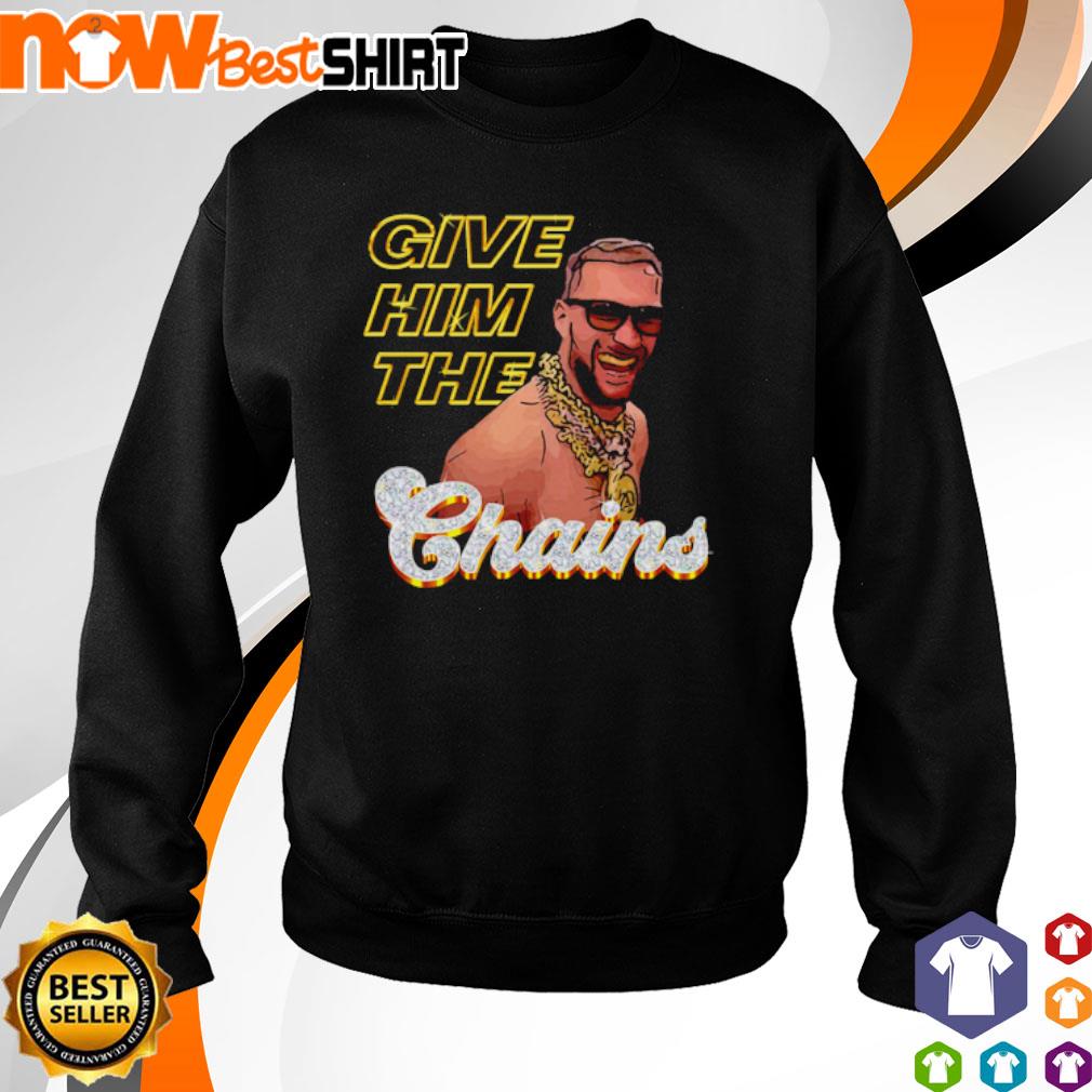 Iced Out Trendy Shirt, Kirk Cousins Chains Crewneck Tee Tops