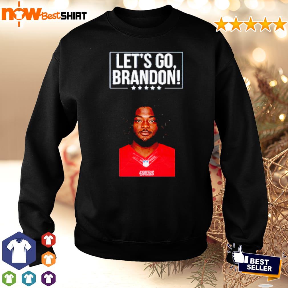 Let'S Go Brandon 49Ers Brandon Aiyuk Long Sleeve - Teechipus