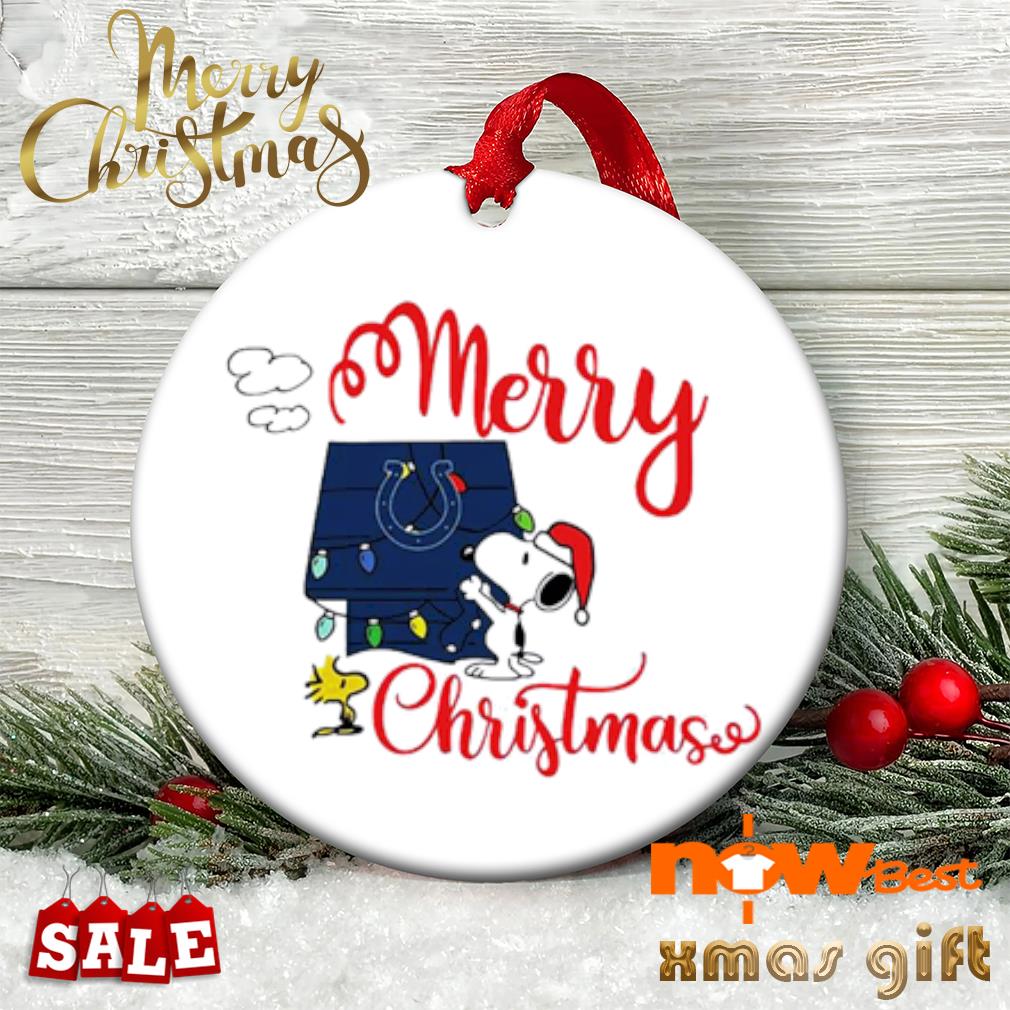 Snoopy And Woodstock Merry Indianapolis Colts Christmas T-Shirt - T-shirts  Low Price