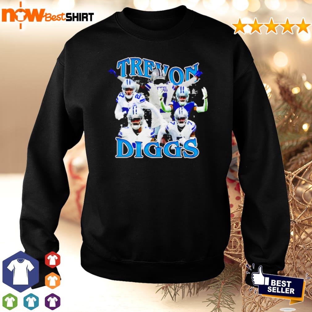 Trevon Diggs Shirt Sweatshirt Hoodie With Micah Parsons Dallas Cowboys  Football Shirts Nfl Cowboys Trevon Diggs Injury Tshirt Micah Parsons 40  Funny Shirt Gift For Fan - Laughinks