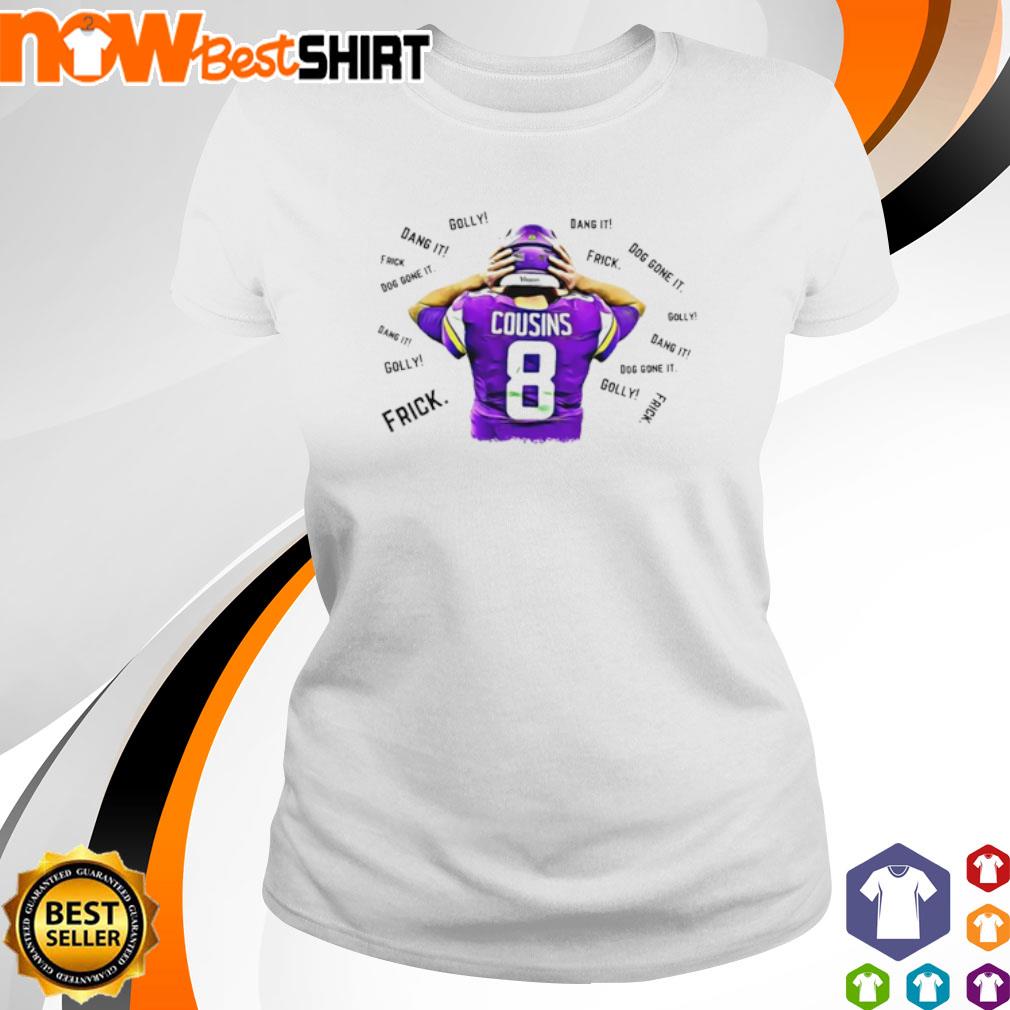 Rinkha Kirk Cousins Football Edit Tapestries Vikings Women's T-Shirt