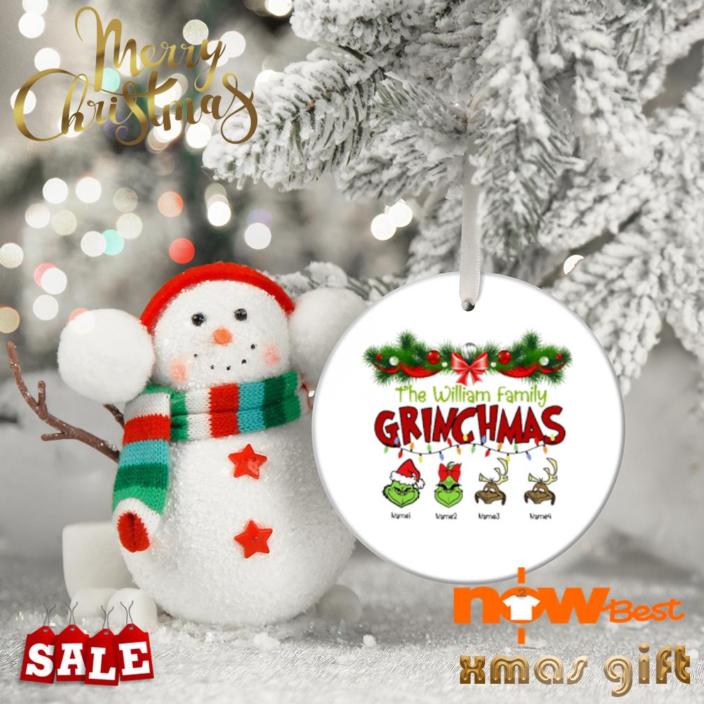 San Francisco Giants MLB Custom Name Grinch Candy Cane Tree Decorations  Xmas 2023 Gift Christmas Ornament - Binteez