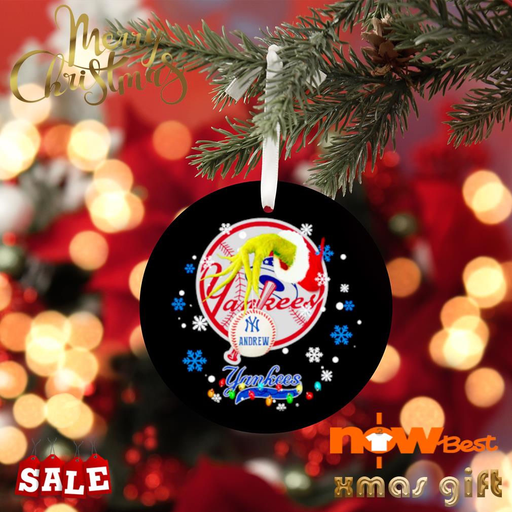 New York Mets MLB Grinch Candy Cane Personalized Xmas Gifts