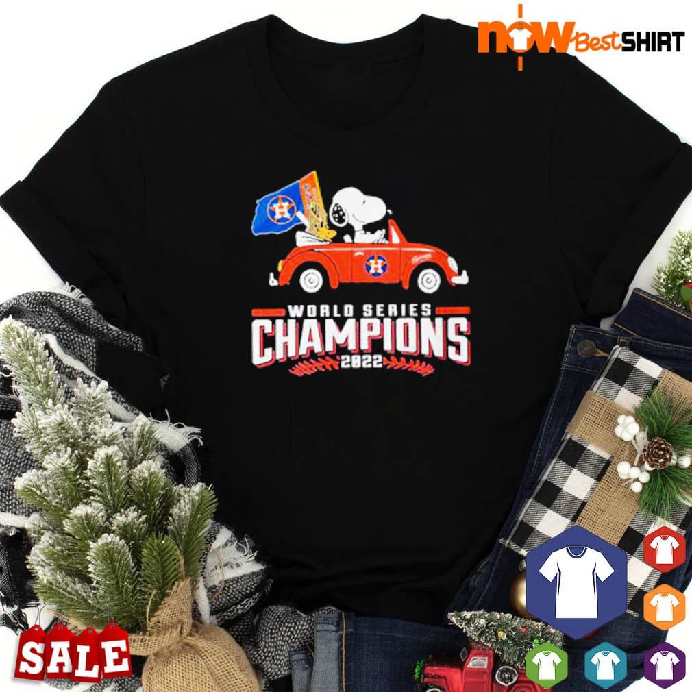 Snoopy And Friends Walking Houston Astros Shirt - High-Quality