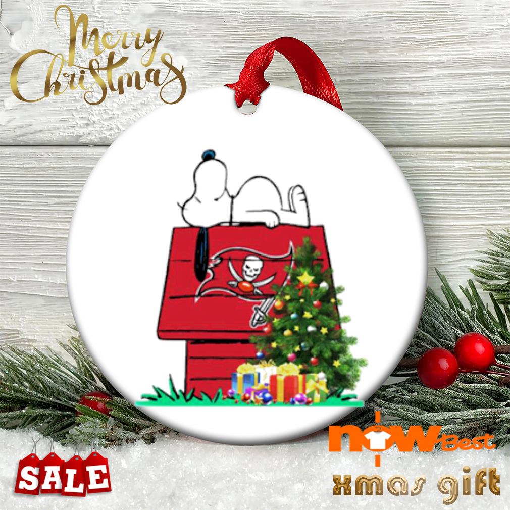 NFL Tampa Bay Buccaneers Snoopy And Friends Christmas Tree