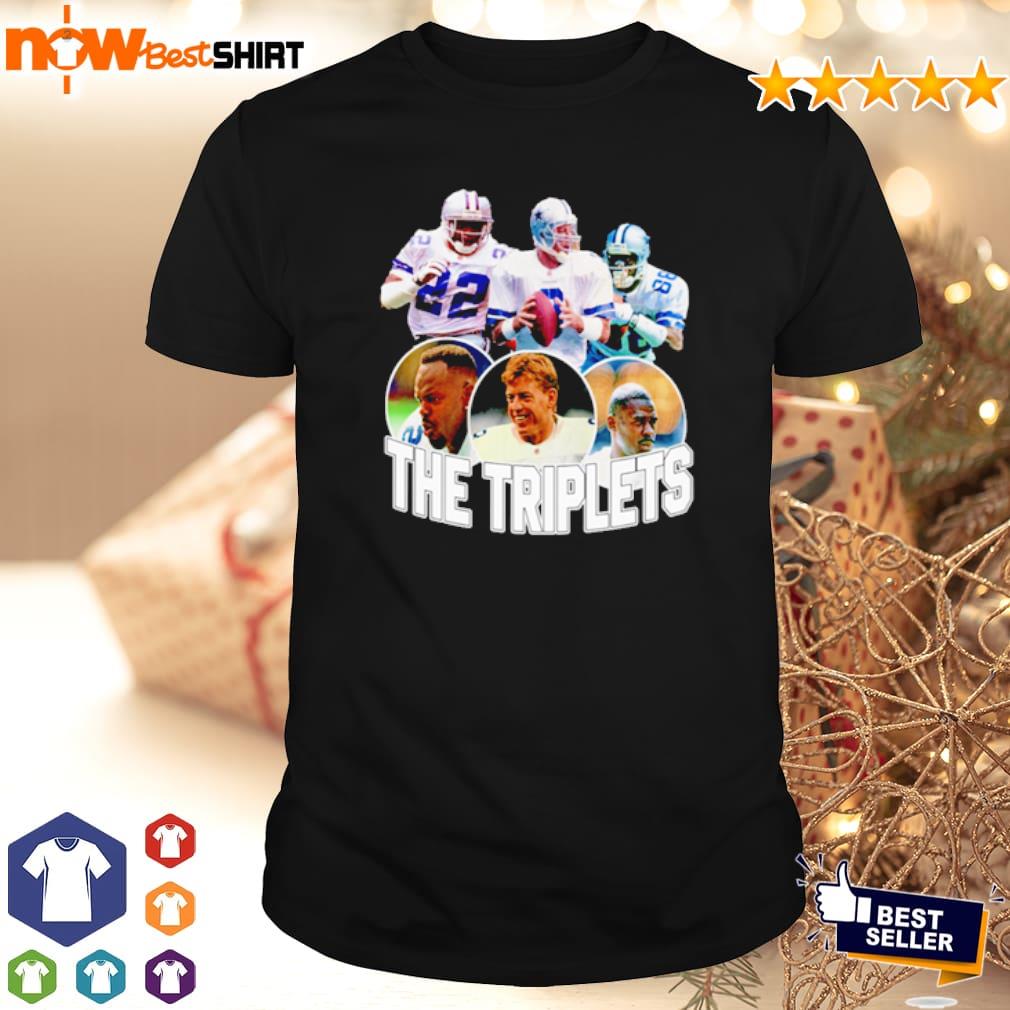 The triplet's emmitt smith troy aikman and michael irvin shirt, hoodie,  longsleeve tee, sweater