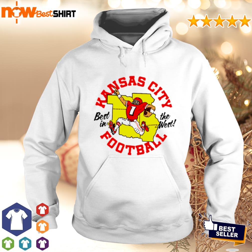 Charlie Hustle Store Kansas City Football Best In The West T-Shirt - Rosita  Deal