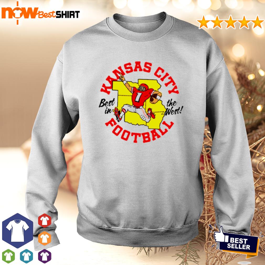 Charlie Hustle Store Kansas City Football Best In The West Shirt, hoodie,  sweater, long sleeve and tank top