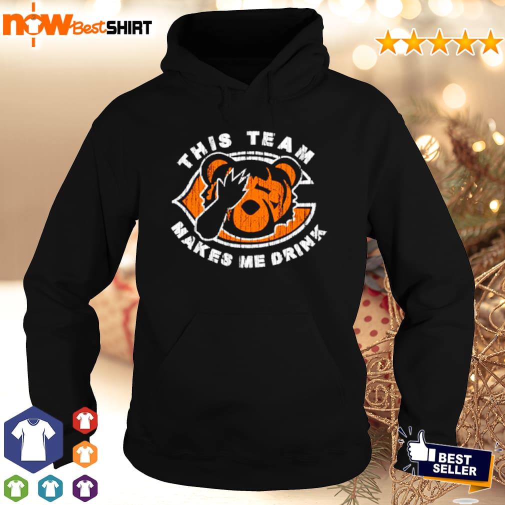 Chicago Bears Make Me Drink Football NFL Shirt, hoodie, sweater, long  sleeve and tank top