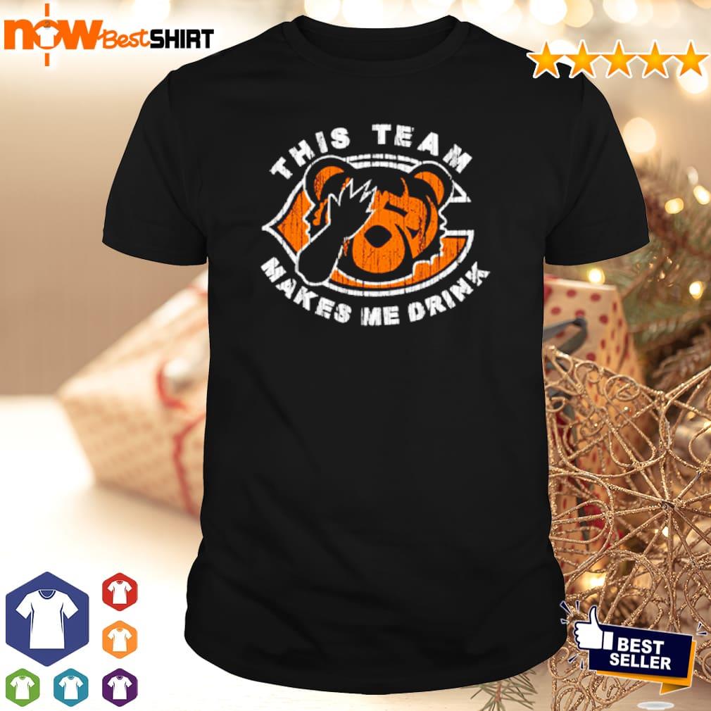 Chicago Bears T-Shirt This Team Makes Me Drink Funny Football Jersey T-Shirt  Moano Store funny shirts, gift shirts, Tshirt, Hoodie, Sweatshirt , Long  Sleeve, Youth, Graphic Tee » Cool Gifts for You 