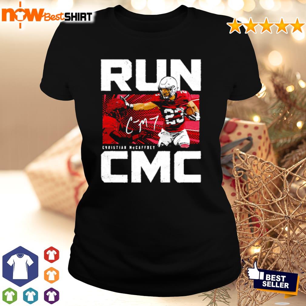 Christian Mccaffrey San Francisco 49ers Run CMC signature shirt, hoodie,  sweater, long sleeve and tank top