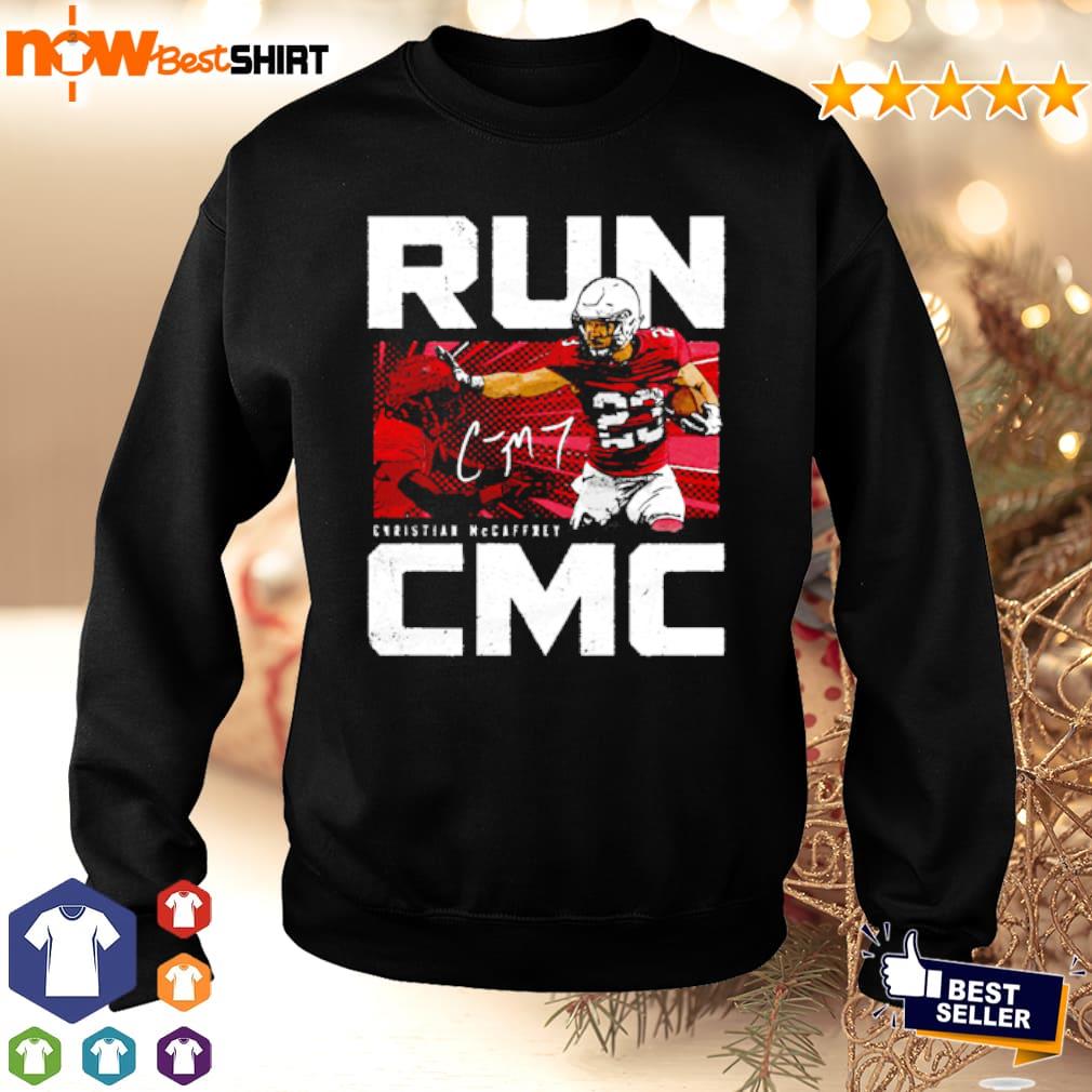 Christian Mccaffrey San Francisco 49ers Run CMC signature shirt, hoodie,  sweater, long sleeve and tank top