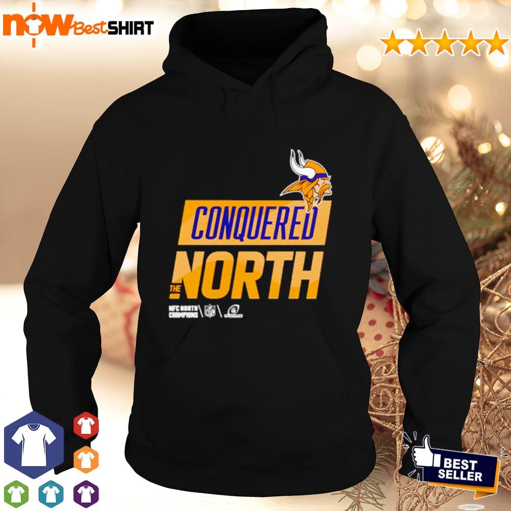 Minnesota Vikings Conquered The North logo T-shirt, hoodie