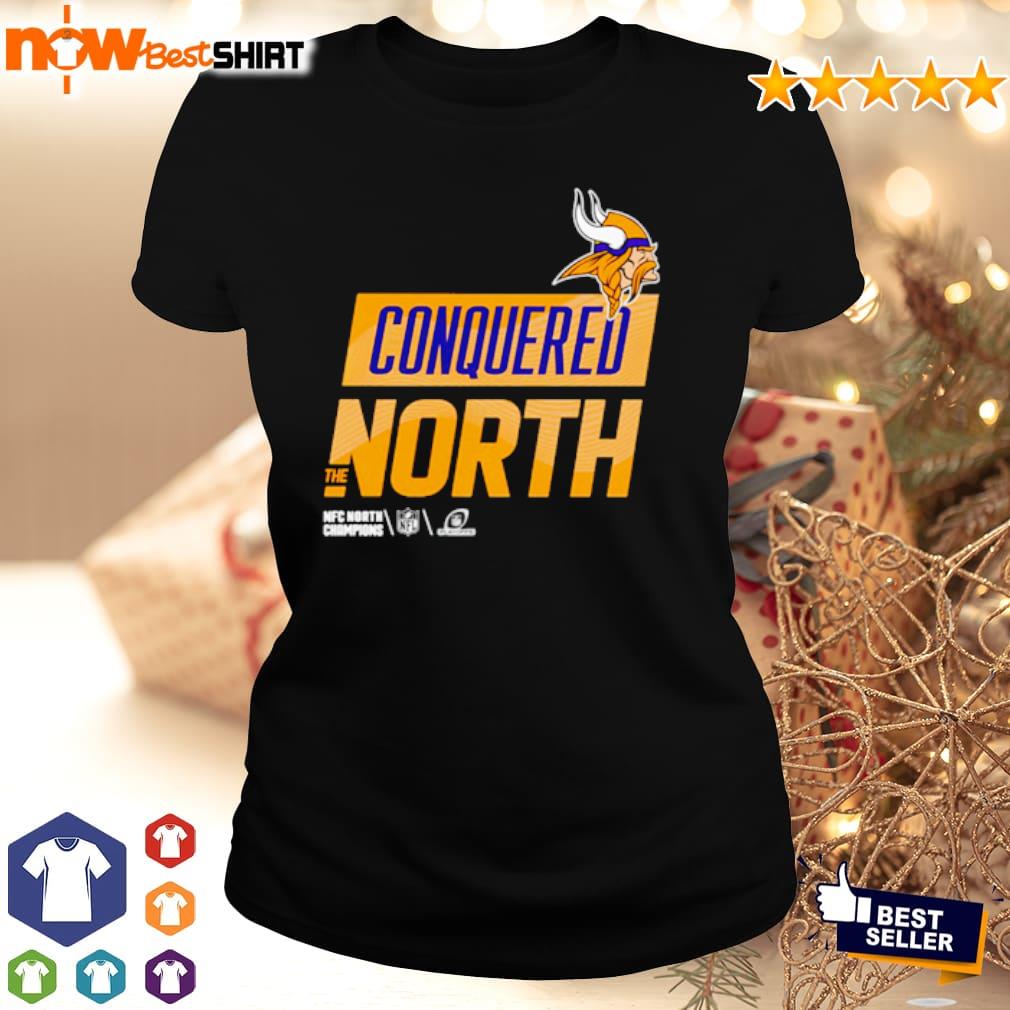 Conquered the North NFC North Champions Minnesota Vikings shirt