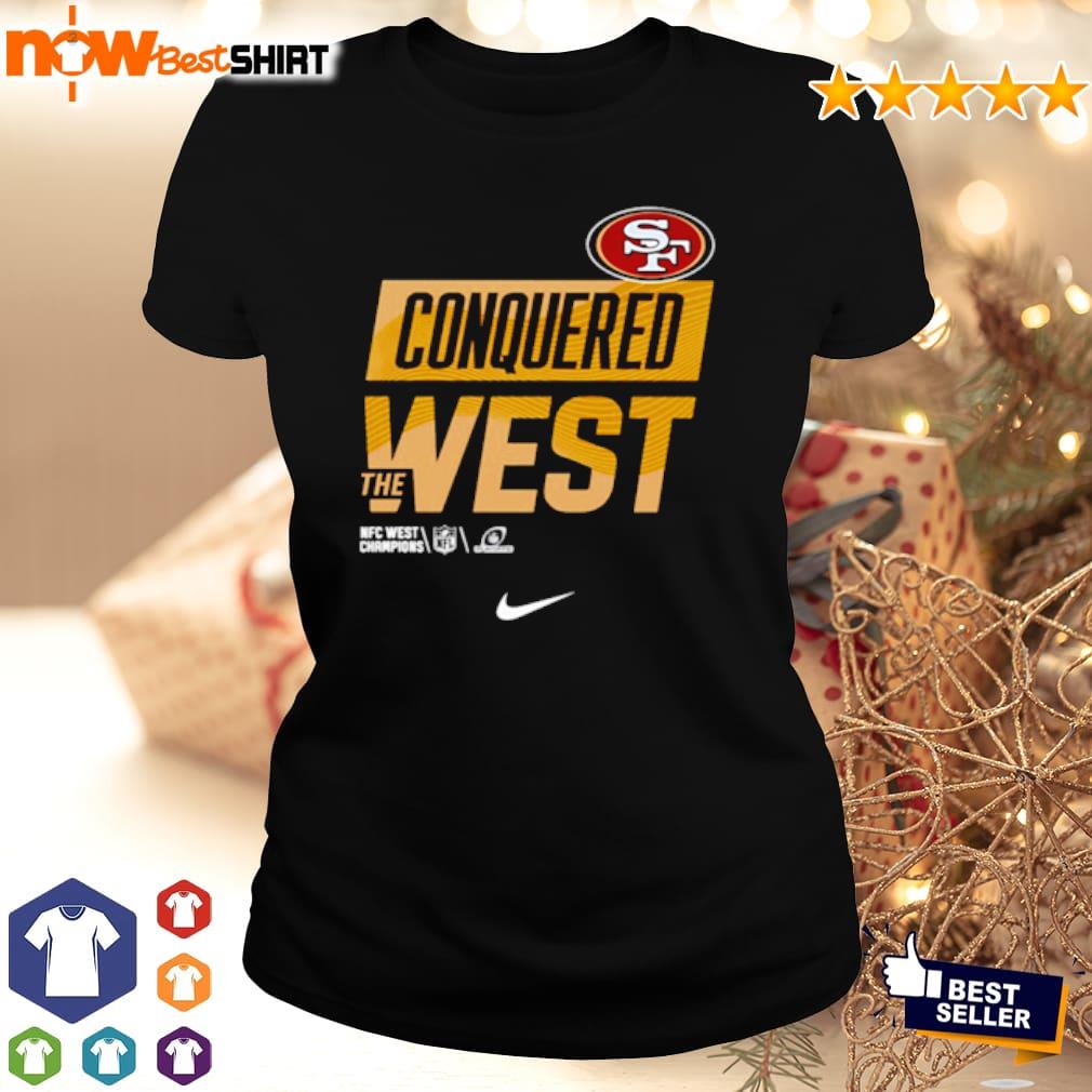 San Francisco 49Ers Conquered The West logo T-shirt, hoodie, sweater, long  sleeve and tank top