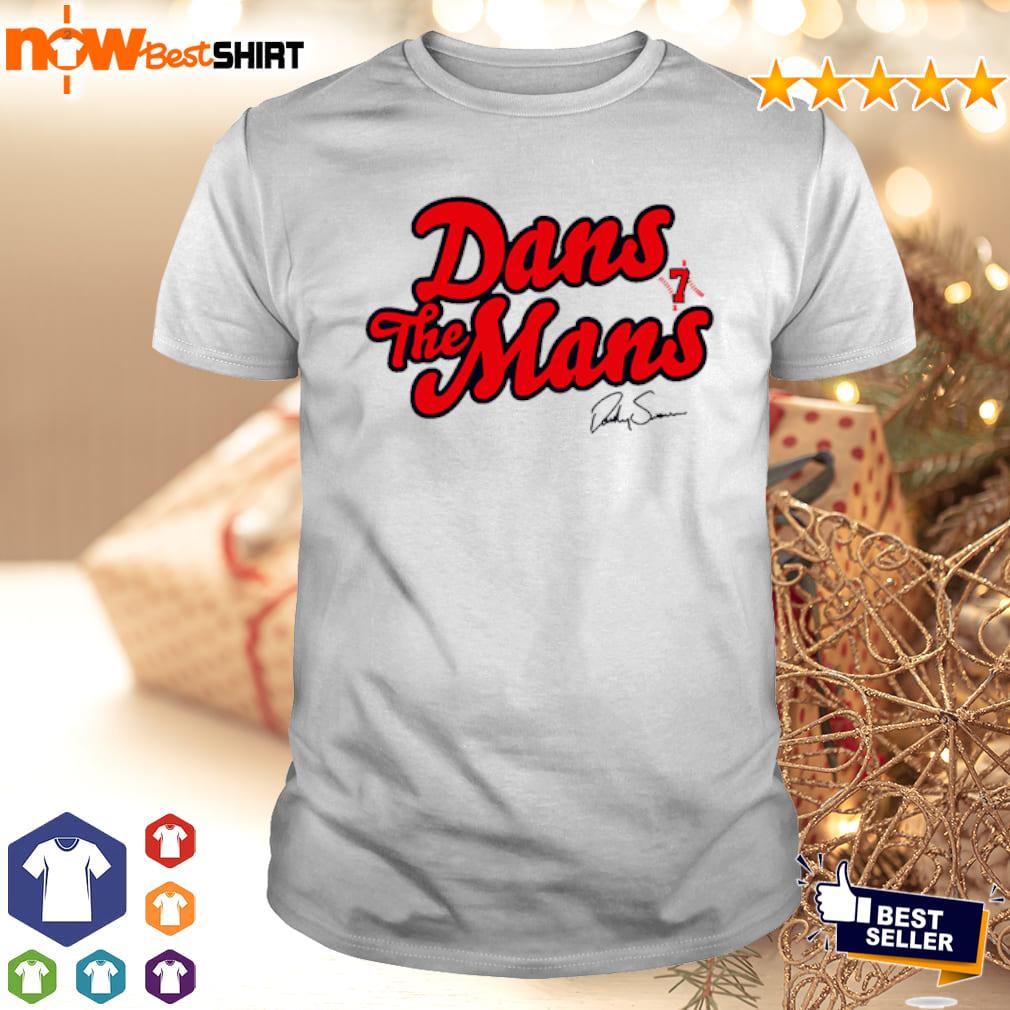 Dans the mans dansby swanson signature shirt, hoodie, sweater, long sleeve  and tank top