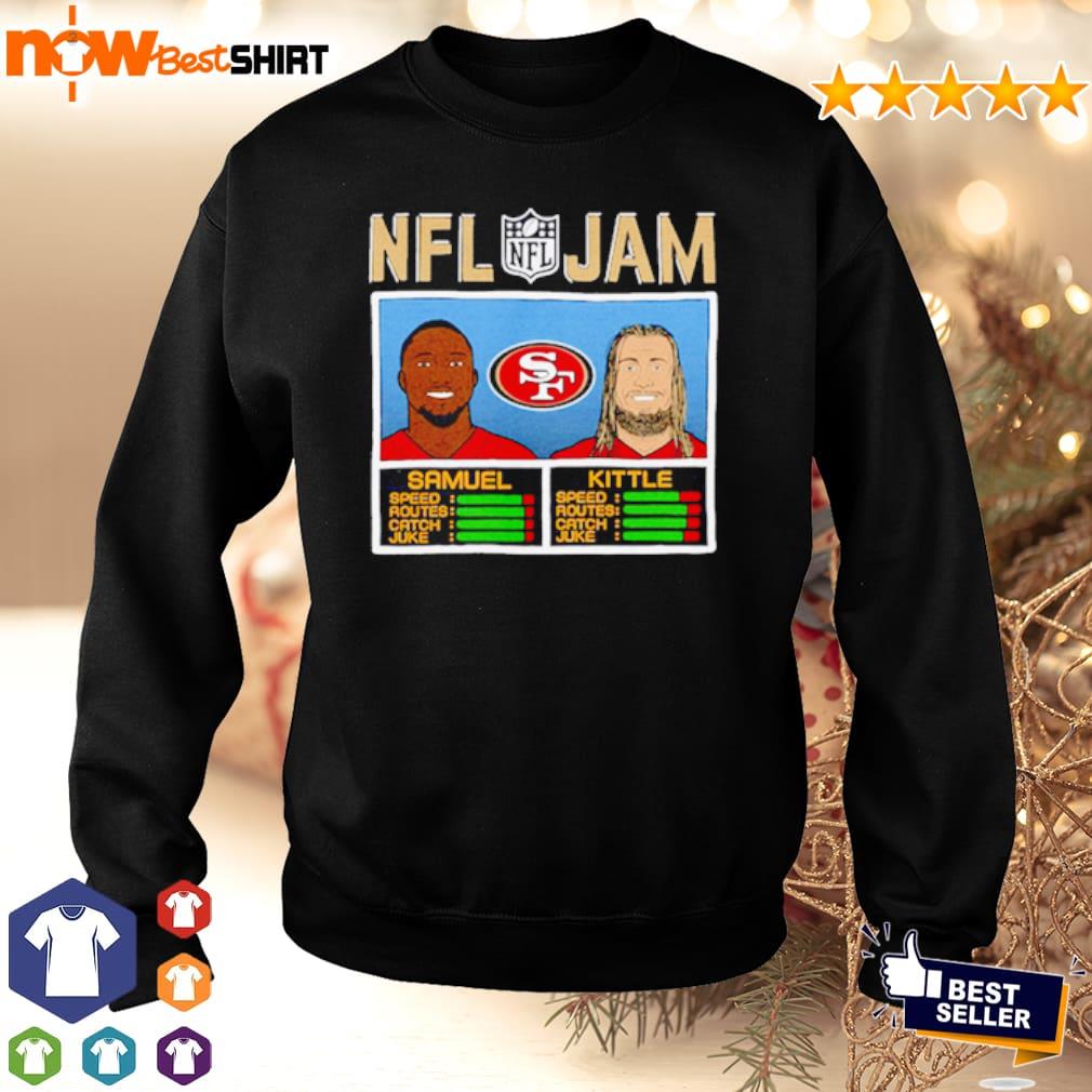 NFL Jam Deebo Samuel and George Kittle San Francisco 49ers Shirt, 49ers  Gifts for Him in 2023