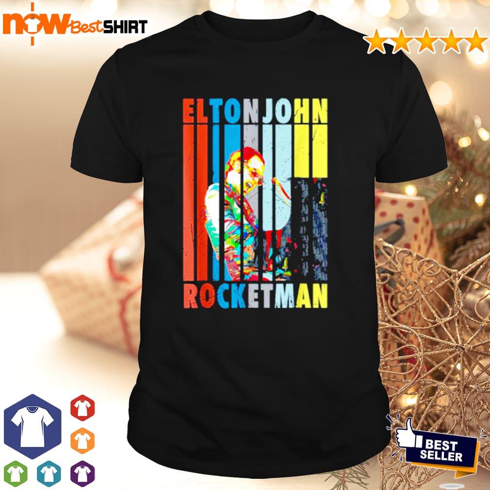 elton john rocket man t shirt