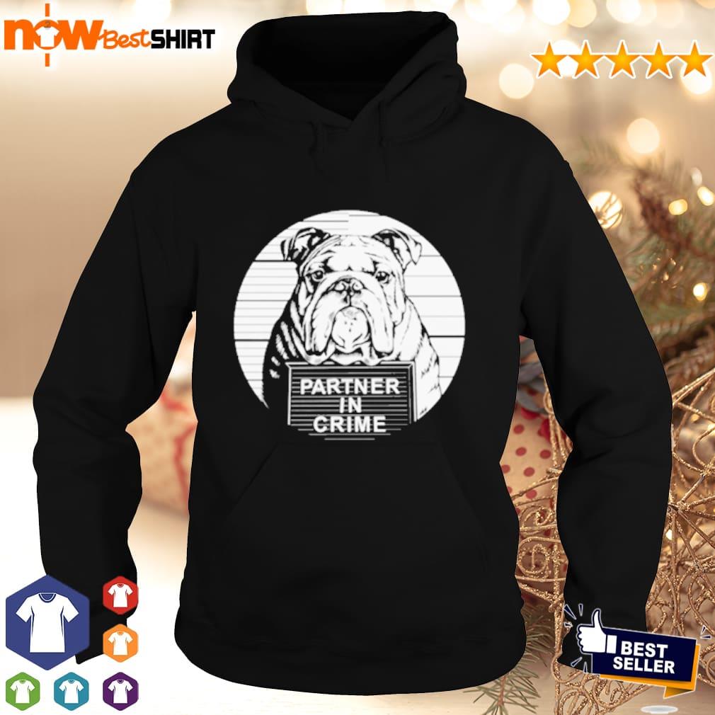 partner in crime dog hoodie