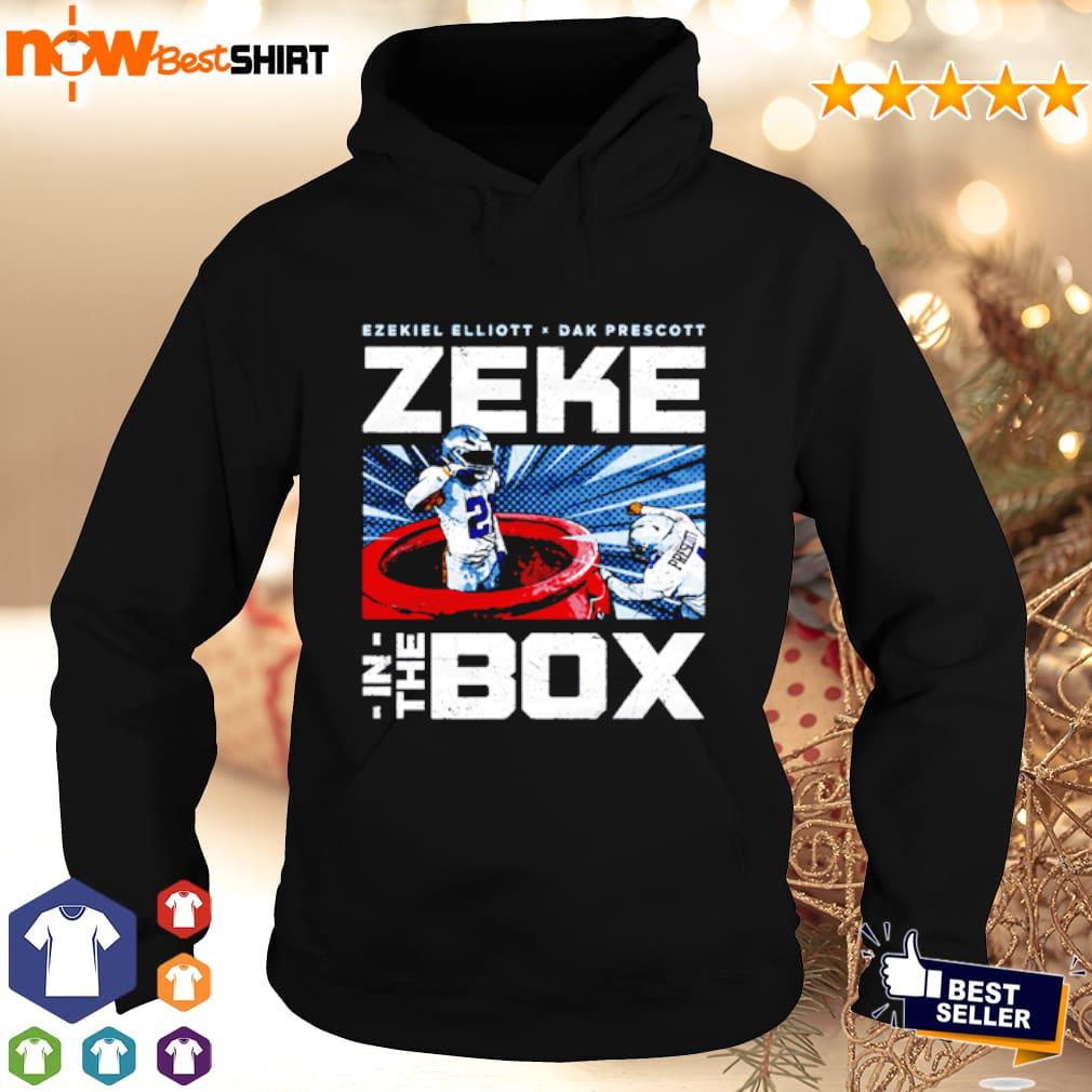 Original zeke In The box Ezekiel Elliott And Dak Prescott shirt, hoodie,  sweater, long sleeve and tank top