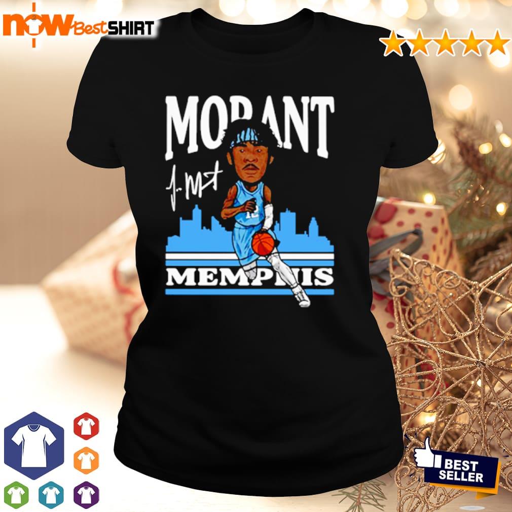 Ja Morant Memphis Grizzlies Basketball Signature Hoodie 