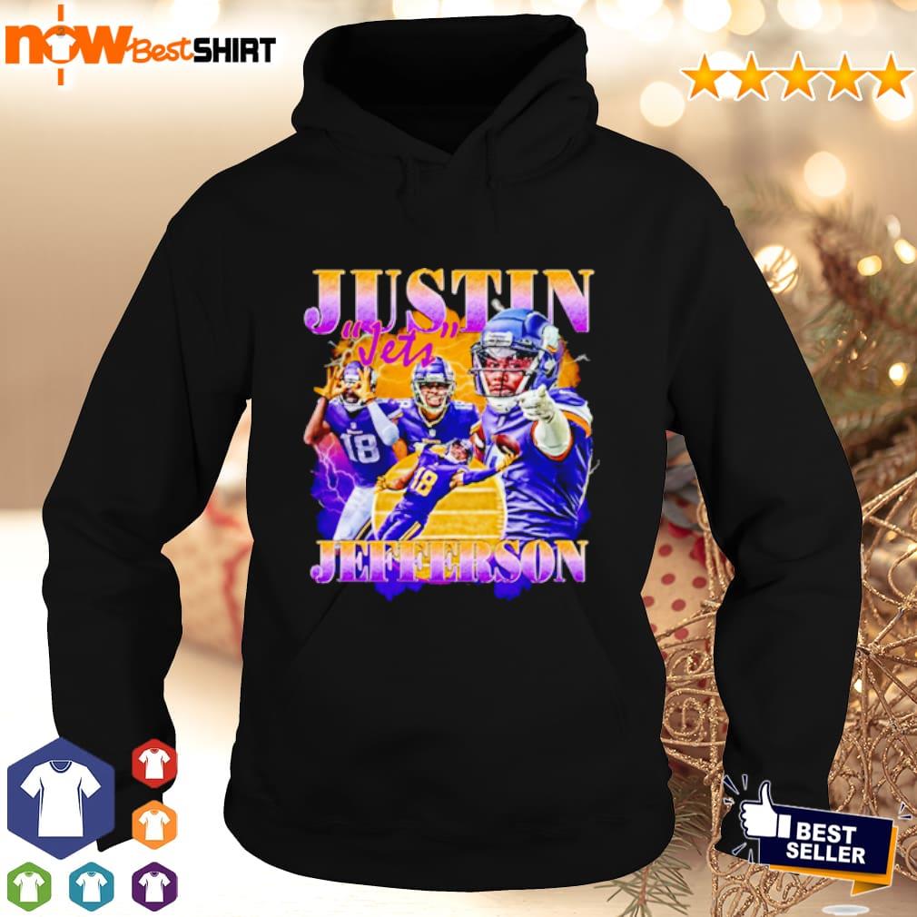 Justin Jefferson T Shirt, Minnesota Vikings Shirt, J Jettas Jets SKOL  Griddy Justin Jefferson Nfl Shirt