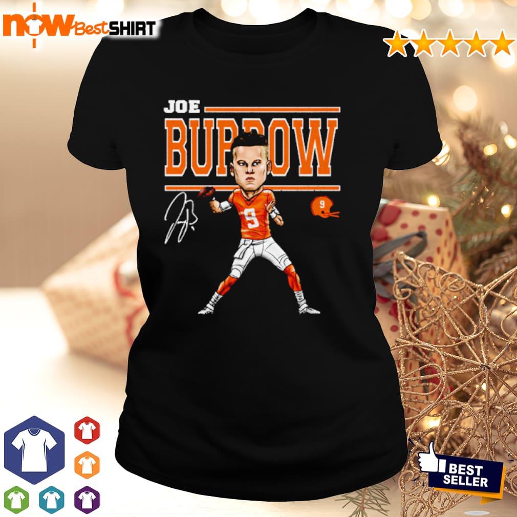 Joe Burrow 9 Cincinnati Bengals shirt, hoodie, sweatshirt, ladies tee and  tank top