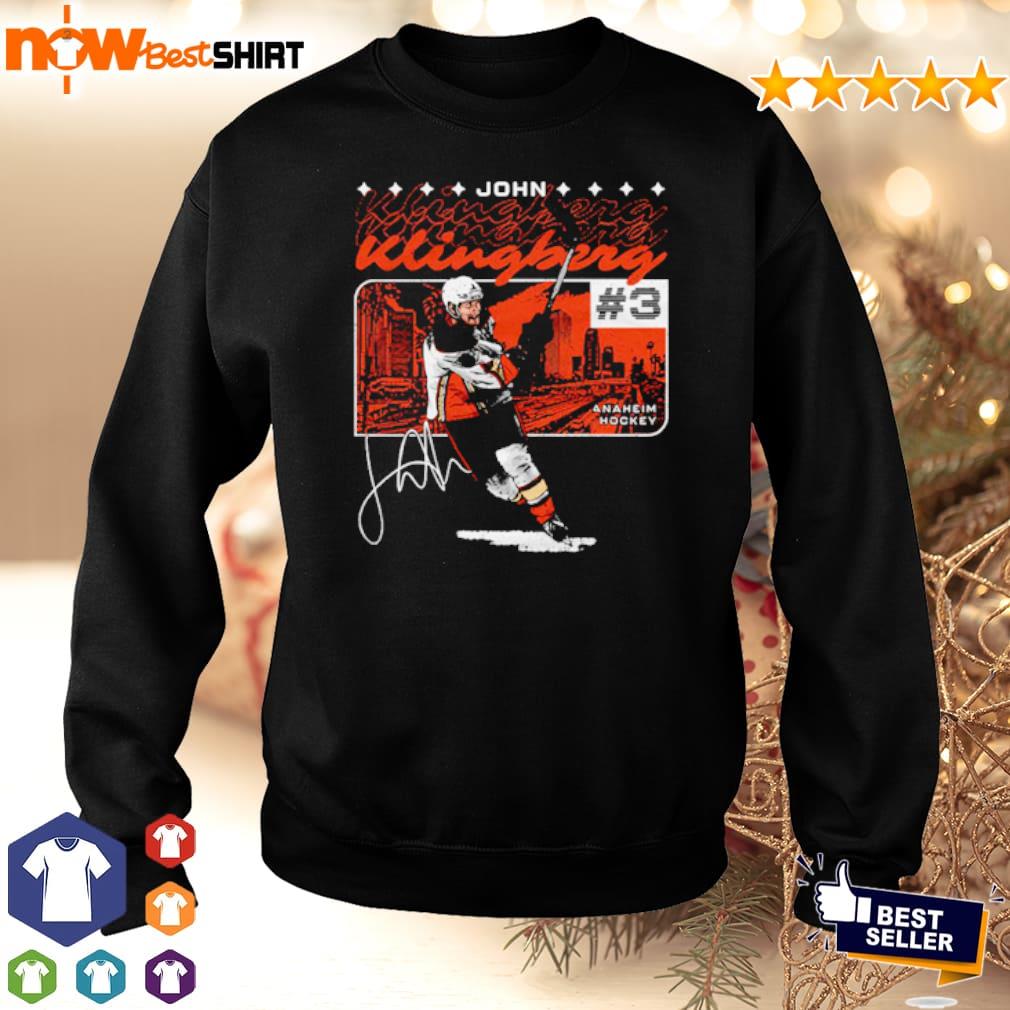 John Klingberg Anaheim Ducks Hockey signature shirt John Klingberg Anaheim Ducks Hockey signature shirt