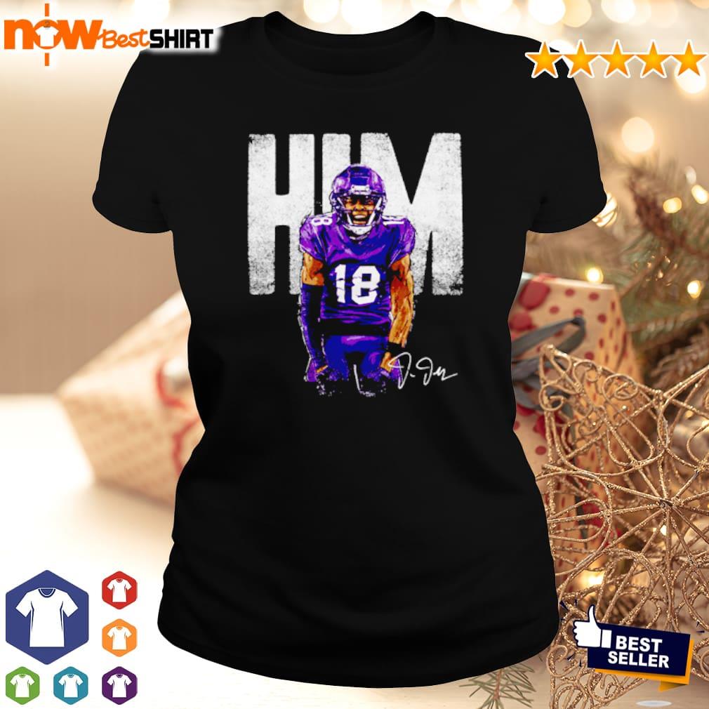 Awesome him Justin Jefferson Minnesota Vikings bold shirt, hoodie, sweater,  long sleeve and tank top