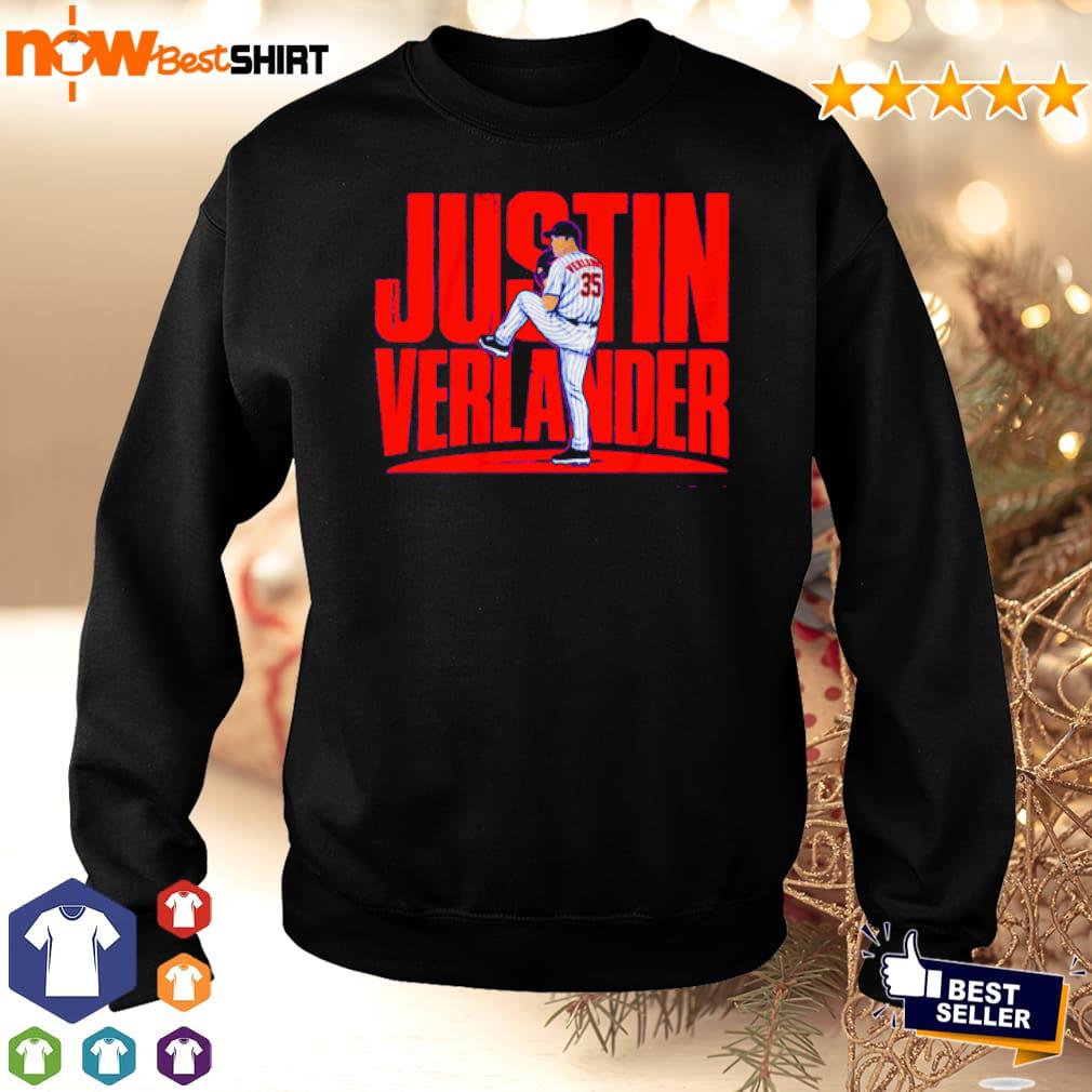 Justin Verlander New York Mets 35 signature shirt