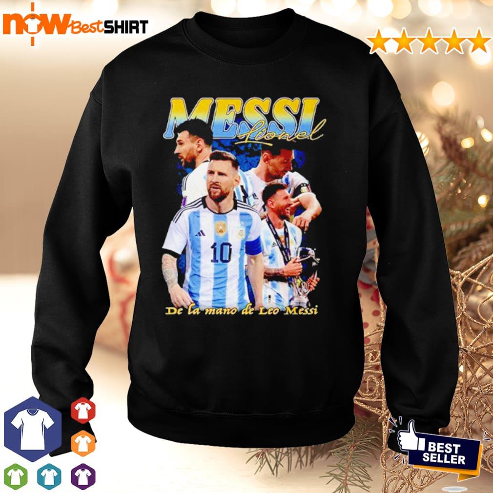 Buy Champion Lionel Messi Argentina World Cup 2022 Shirt For Free Shipping  CUSTOM XMAS PRODUCT COMPANY