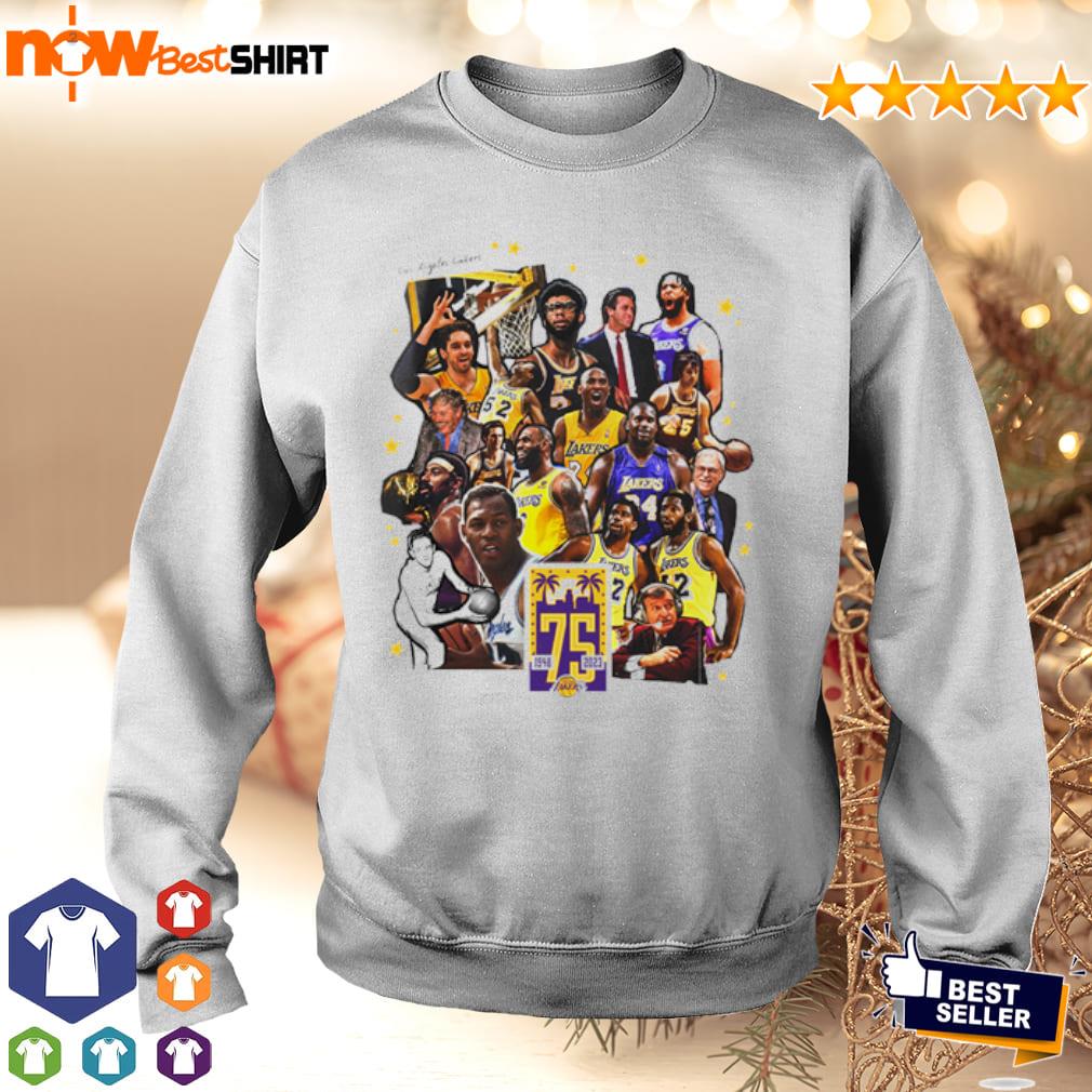 Los Angeles Lakers 35th Anniversary NBA Champions 1988-2023 Signatures Shirt,  hoodie, sweater, long sleeve and tank top