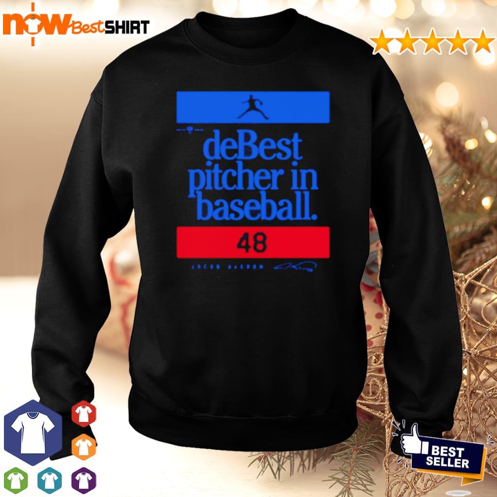 New York Mets Jacob deGrom 48 deBest Pitcher shirt