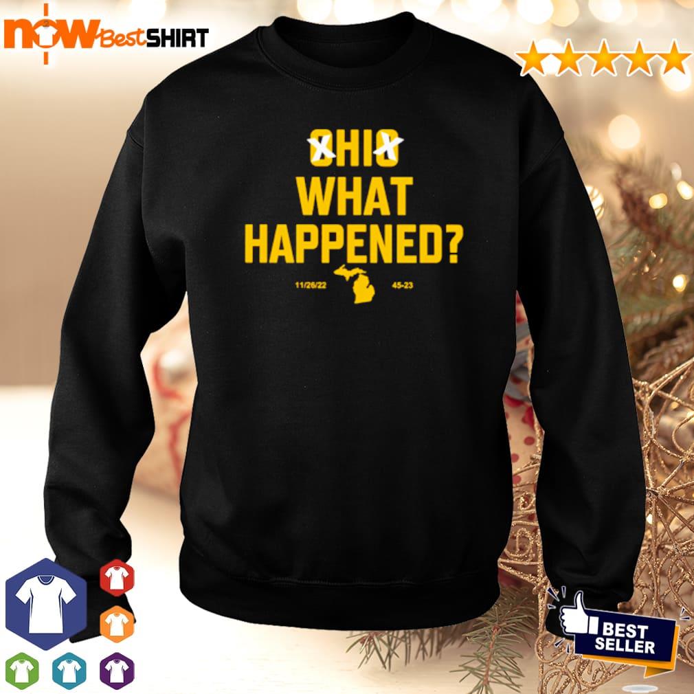 Ohio what happened Michigan shirt