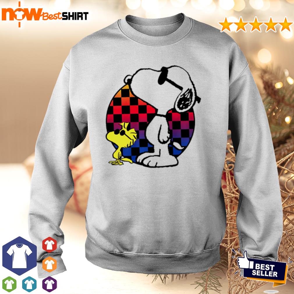 Rainbow hot sale snoopy sweater