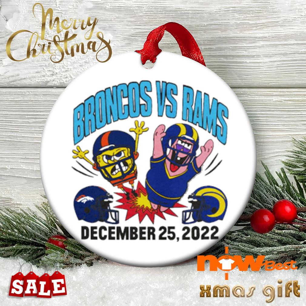 Denver Broncos win lose or tie I am a Broncos fan always and forever  ornament tree Decoration